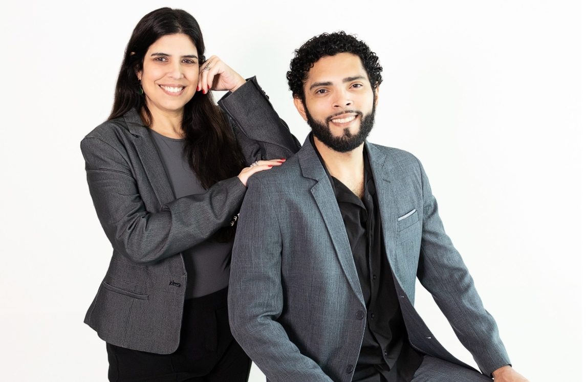 Priscila Inserra e Mateus Sousa, idealizadores do CIER